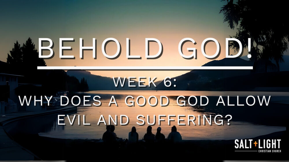 Why Does a Good God Allow Evil and Suffering? Image