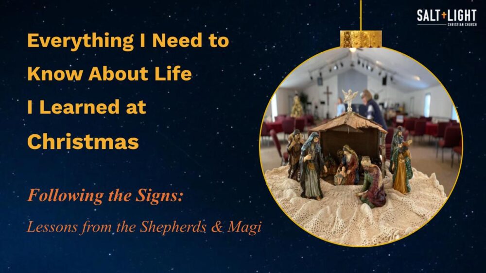 Following the Signs: Lessons from the Shepherds & Magi Image